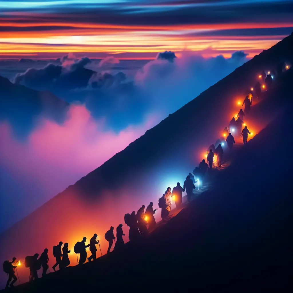 The Sacred Journey to Adam’s Peak (Sri Pada) During Pilgrimage Season