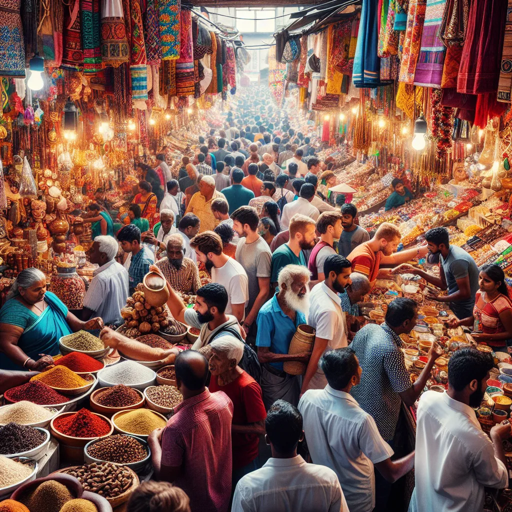 The Bustling Ambience of Colombo’s Pettah Market