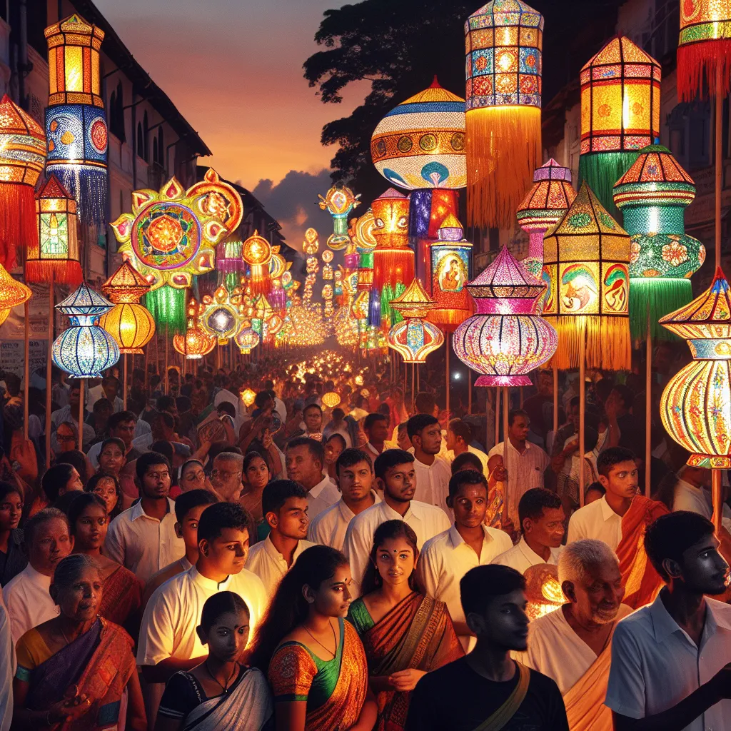 The Festive Colors of Vesak in Colombo: Celebrating Buddha’s Life